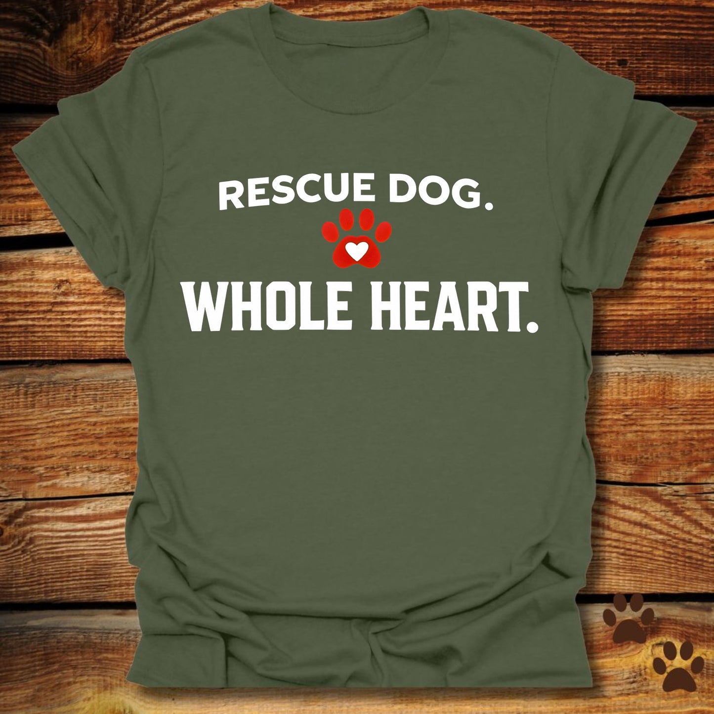 Rescue Dog Whole Heart T-Shirt