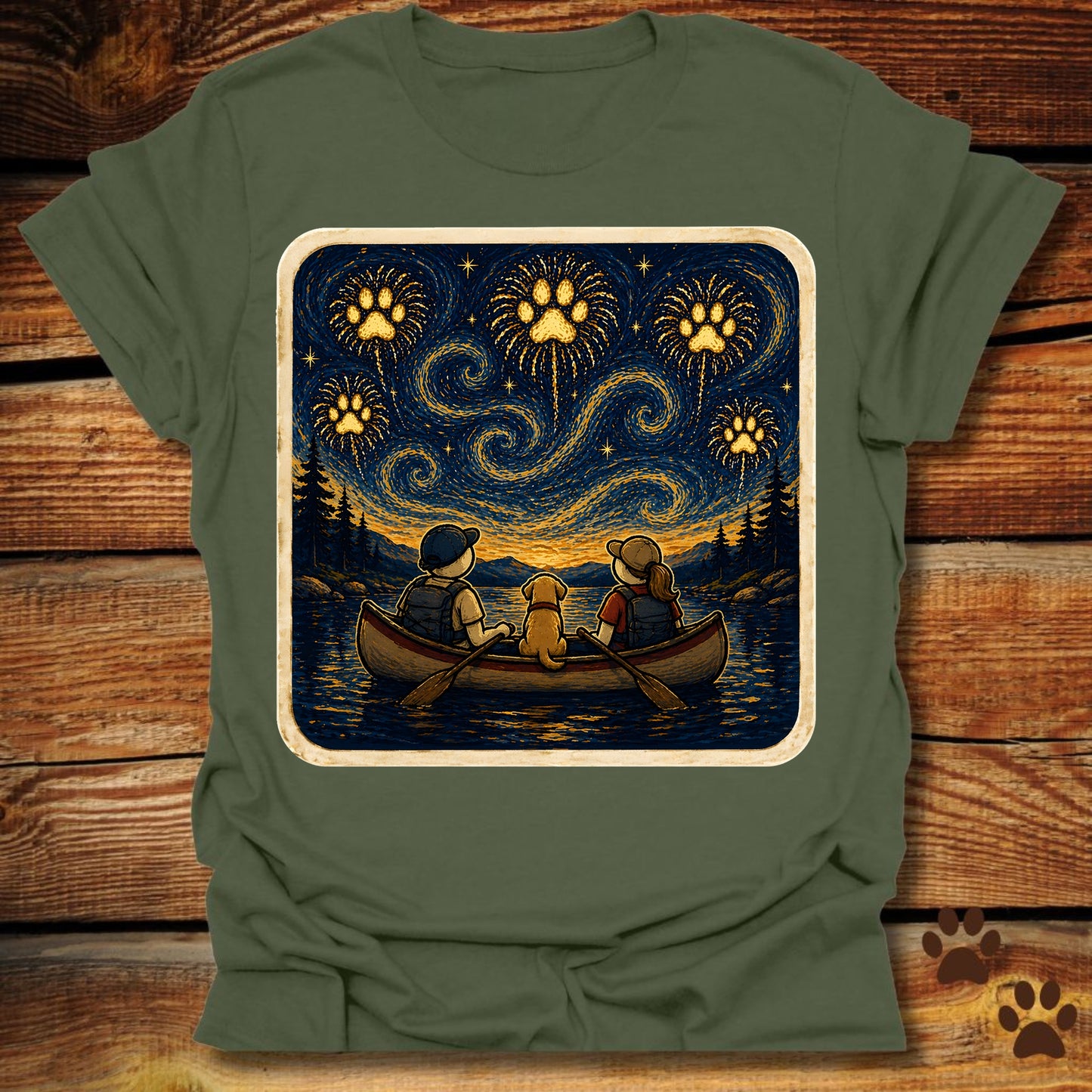 Paws Under The Stars T-Shirt