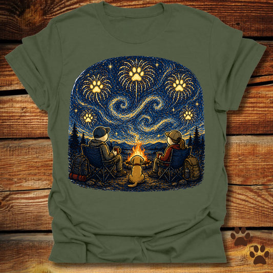 Starry Night Campfire T-Shirt
