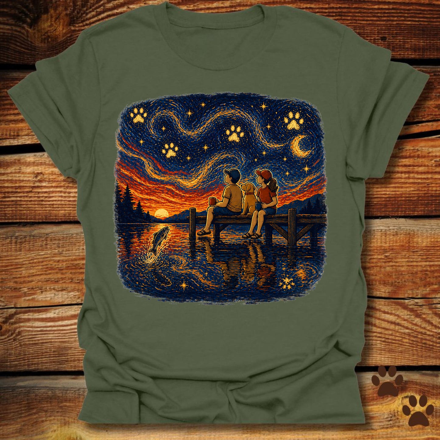 Serenity By The Lake T-Shirt
