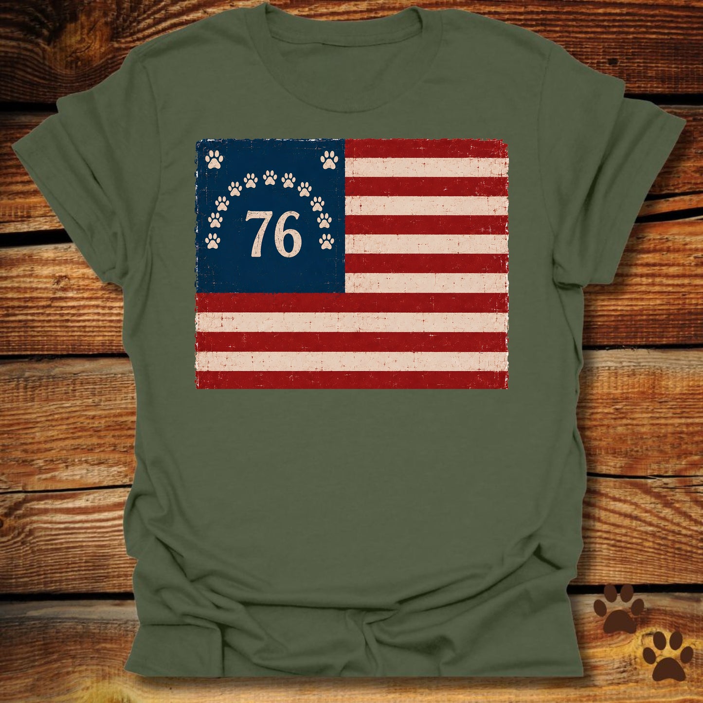 Paws of '76 Flag