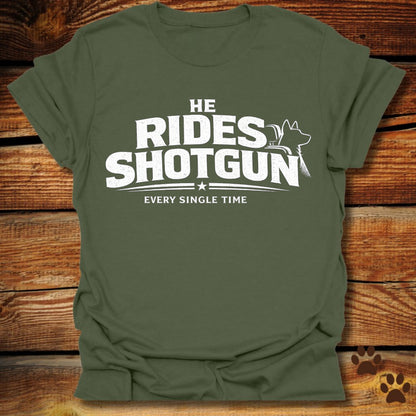 Rides Shotgun T-Shirt