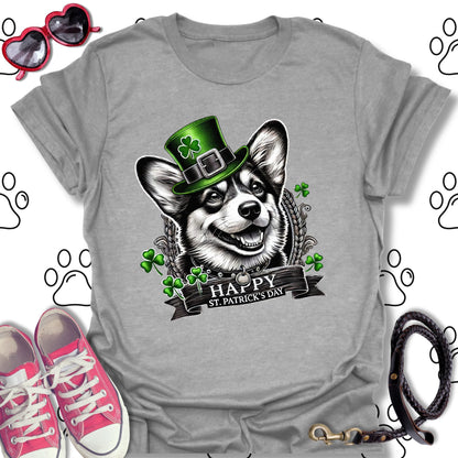Corgi St. Patrick's Day Shirt