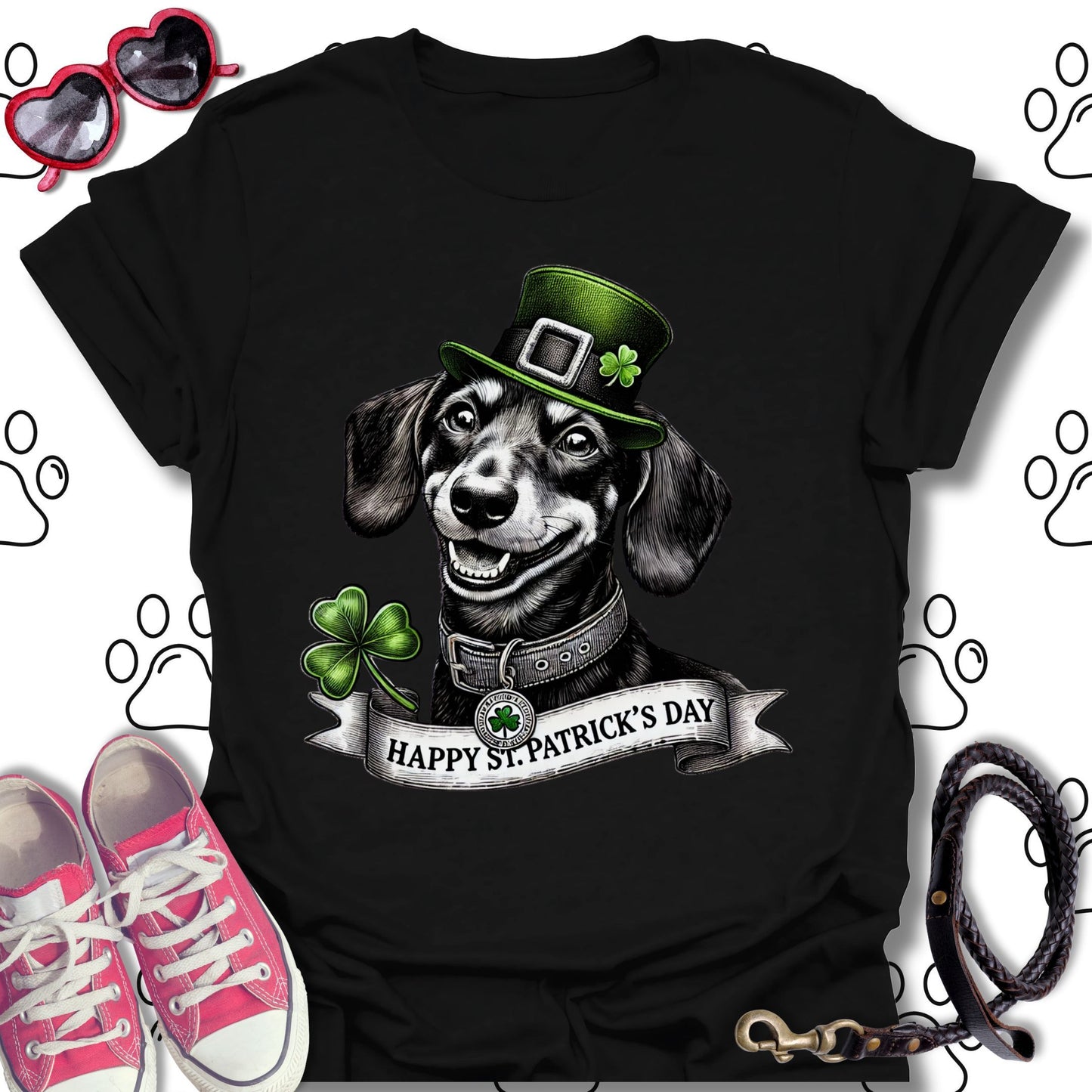 Dachshund St. Patrick’s Day T-Shirt