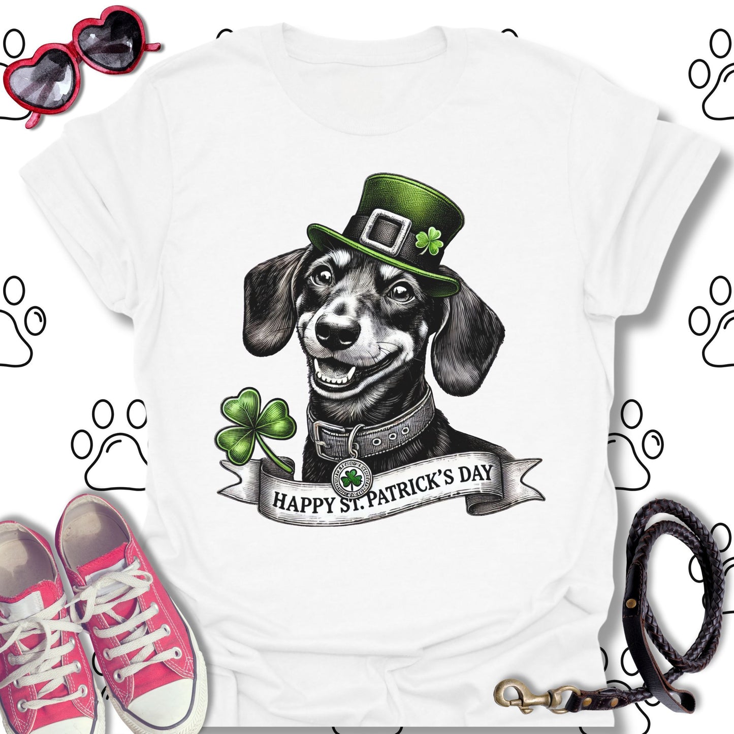 Dachshund St. Patrick’s Day T-Shirt