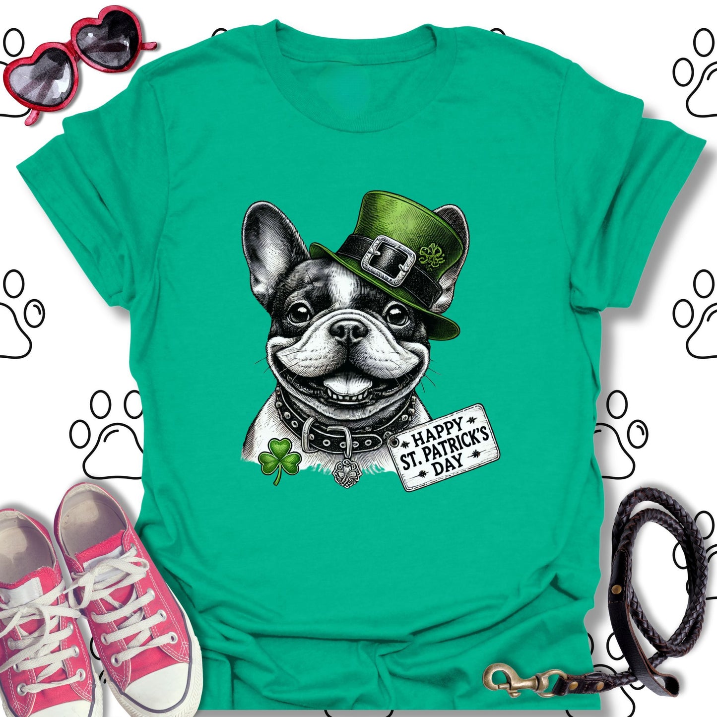 French Bulldog St. Patrick’s Day T-Shirt