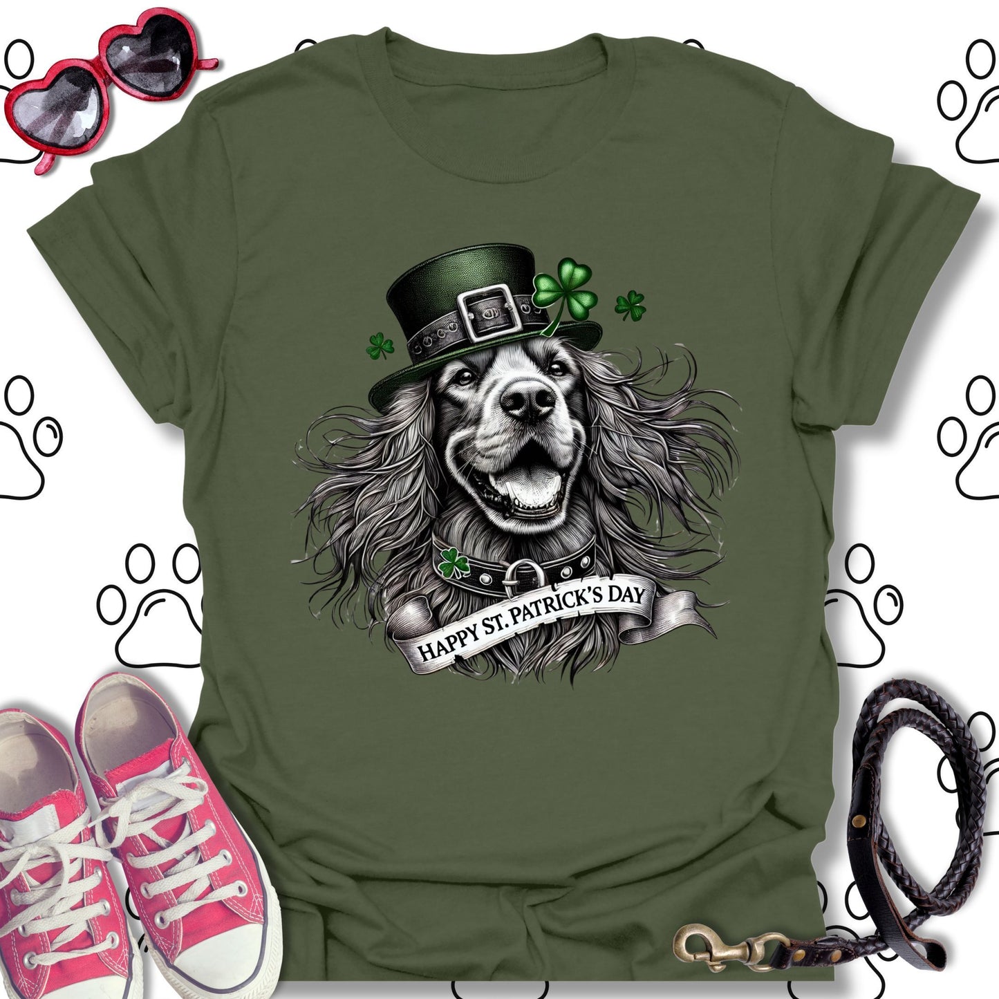 Irish Setter St. Patrick's Day T-Shirt