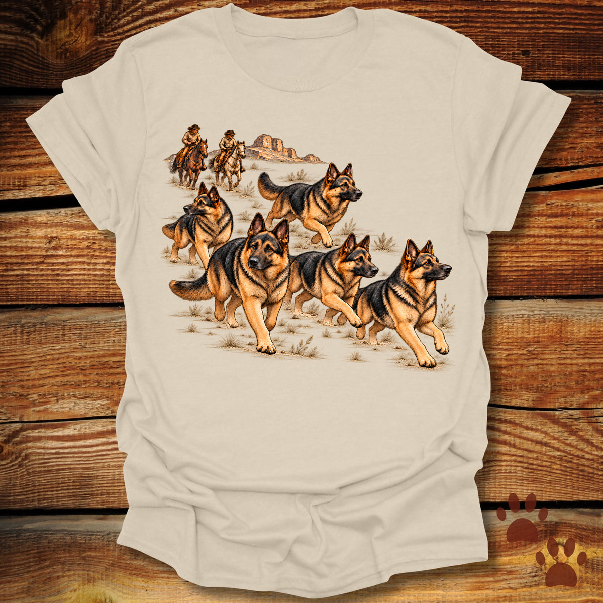 German Shepherd Roundup T-Shirt