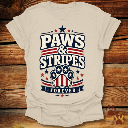Paws and Stripes T-Shirt