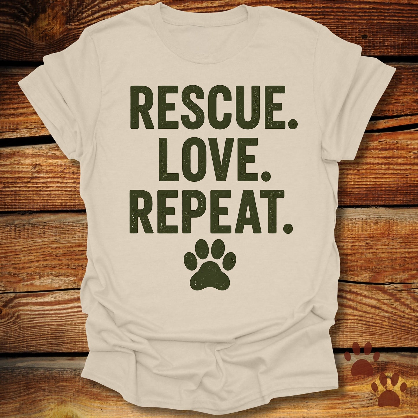 Rescue. Love. Repeat. T-Shirt