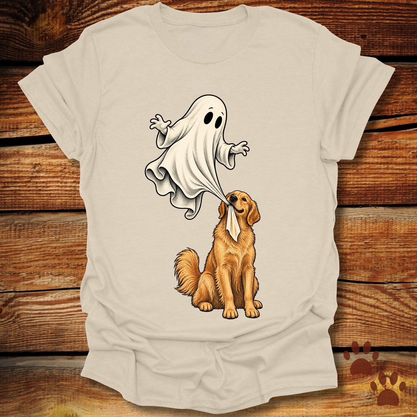 Dropped This Ghost Golden Retriever T-Shirt