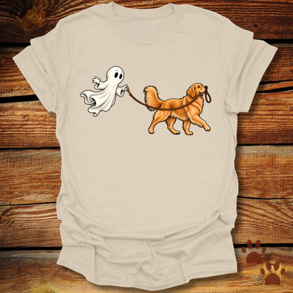 Ghost Walking the Golden T-Shirt