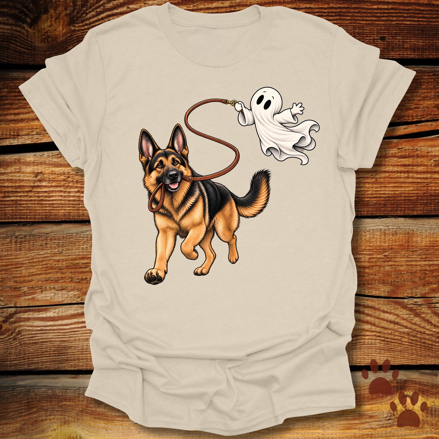 Ghost Walking the GSD T-Shirt