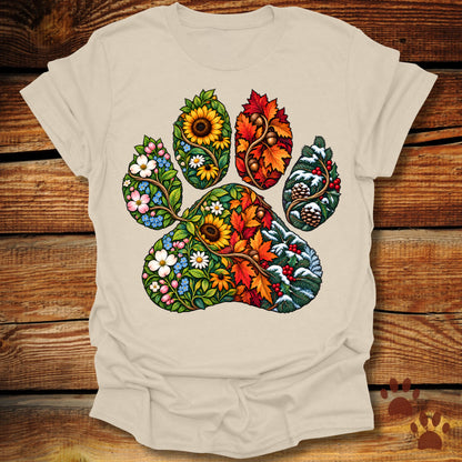 Four Seasons Botanical Paw T-Shirt