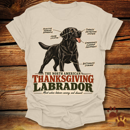 North American Thanksgiving Labrador T-Shirt