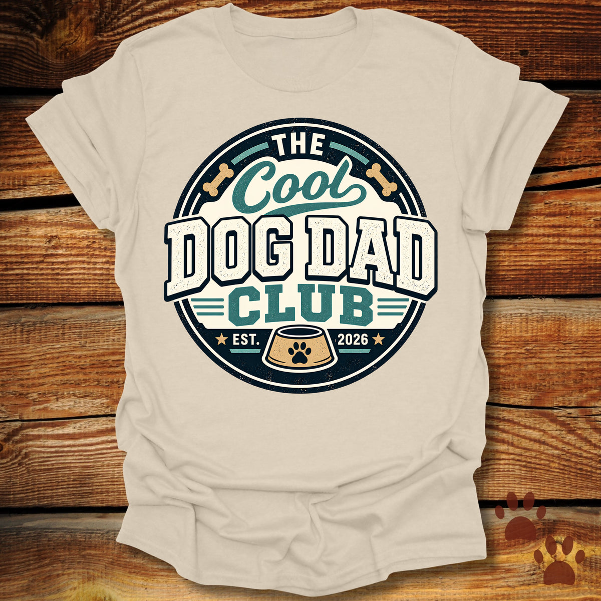 Cool Dog Dad Club T-Shirt