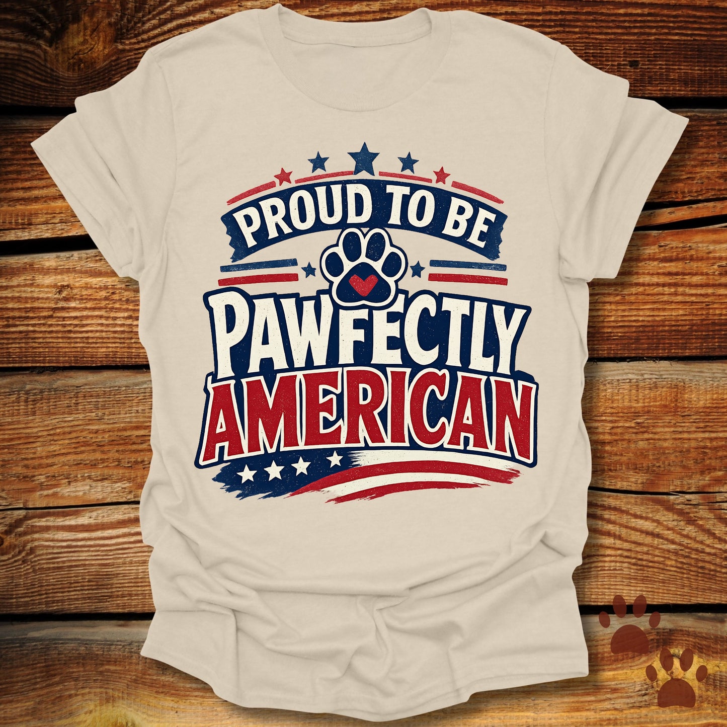 Pawfectly American T-Shirt