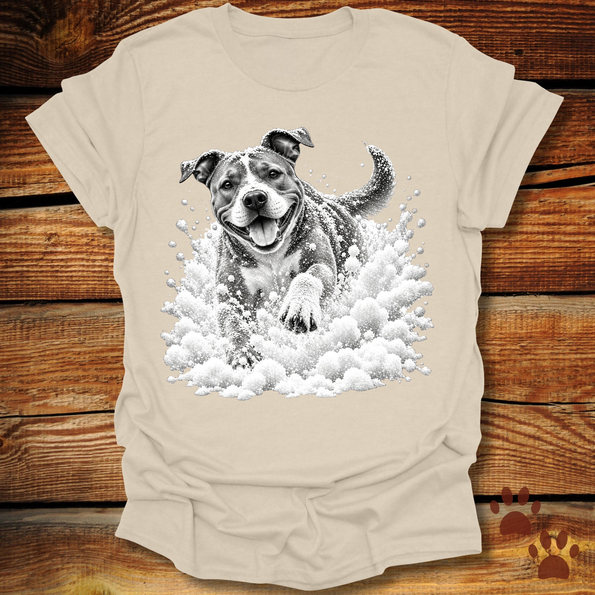Pitbull Snow Day T-Shirt