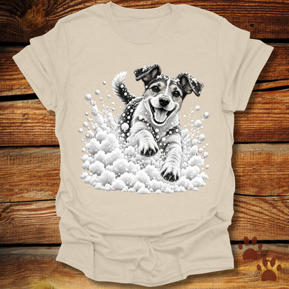 Jack Russell Terrier Snow Day T-Shirt