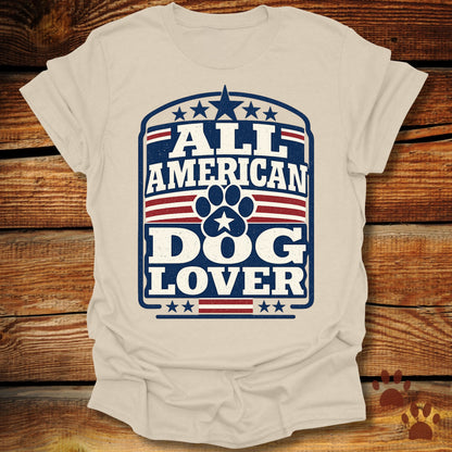 All American Dog Lover T-Shirt