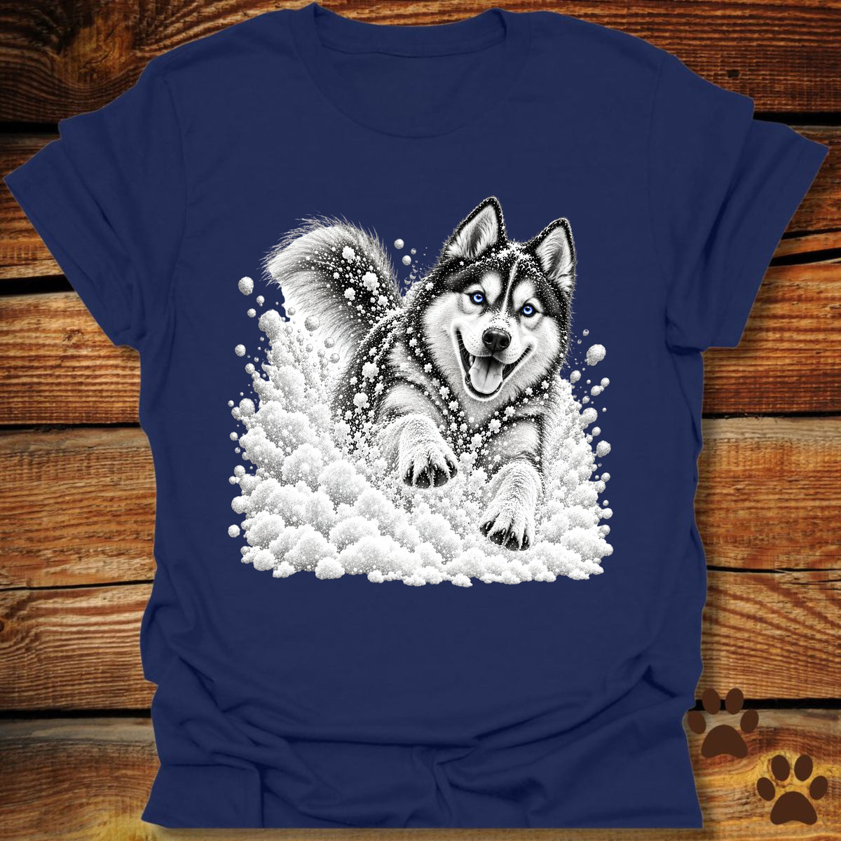 Husky Snow Day T-Shirt