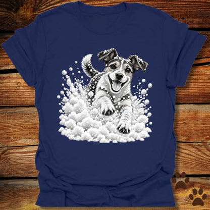 Jack Russell Terrier Snow Day T-Shirt