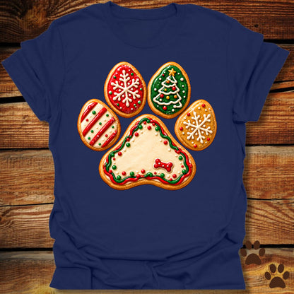 Christmas Cookie Paw T-Shirt