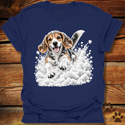 Beagle Snow Frolic T-Shirt