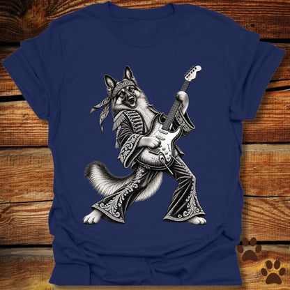 German Shepherd Rock Star T-Shirt