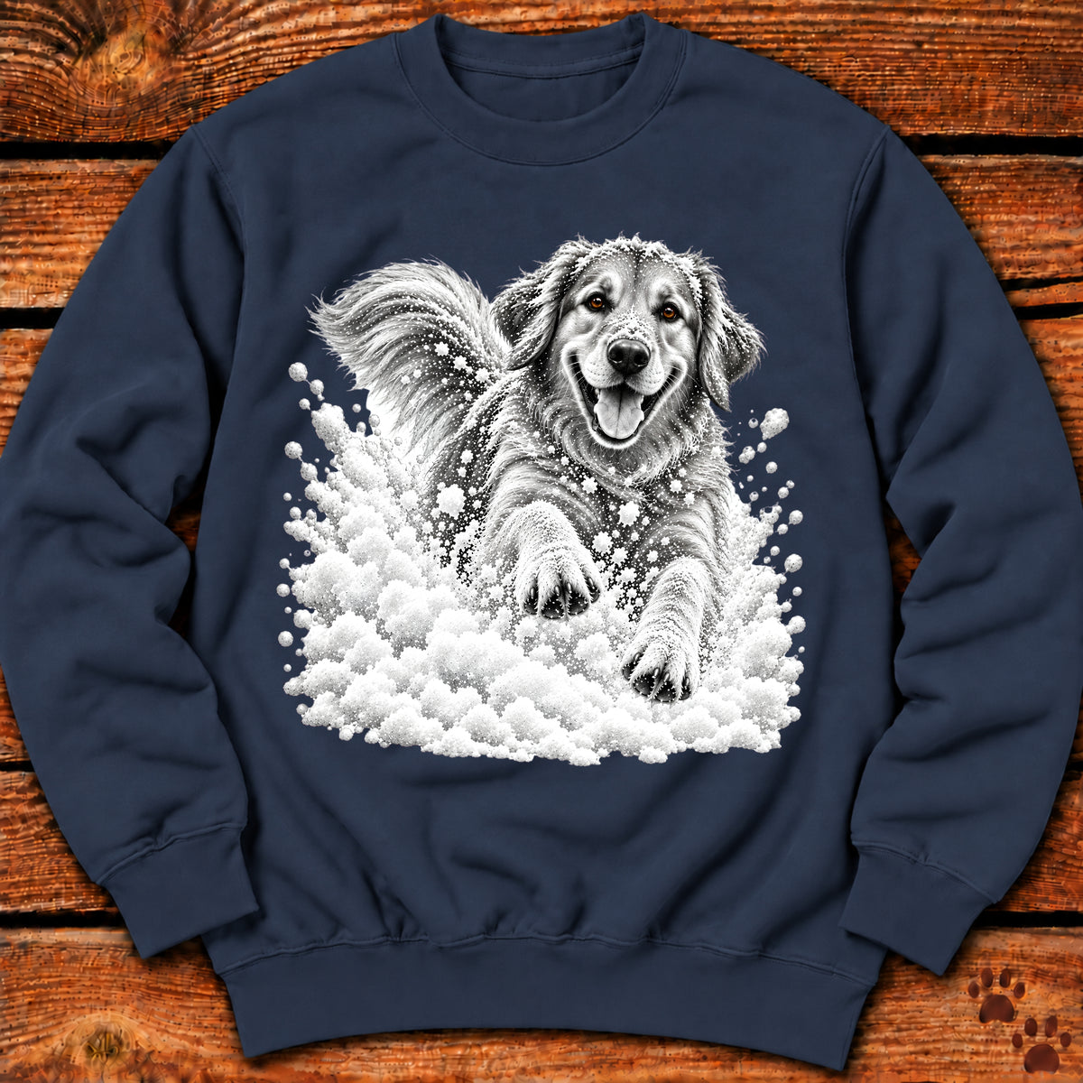 Golden Retriever Snow Day Sweatshirt