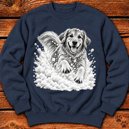 Golden Retriever Snow Day Sweatshirt
