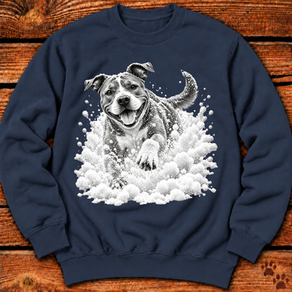 Pitbull Snow Day Sweatshirt