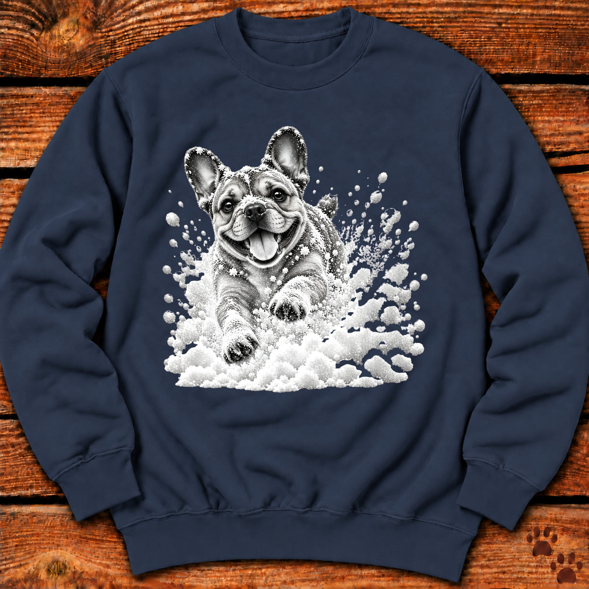 French Bulldog (Frenchie) Snow Day Sweatshirt