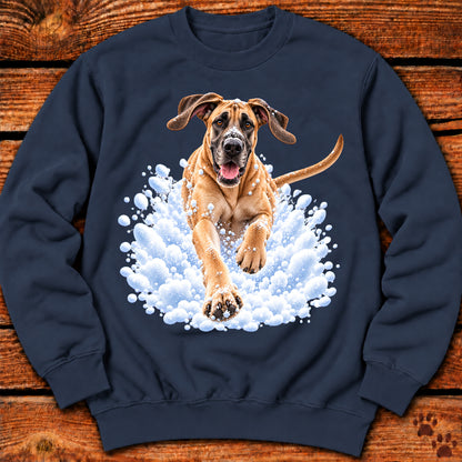 Great Dane Snow Day Sweatshirt