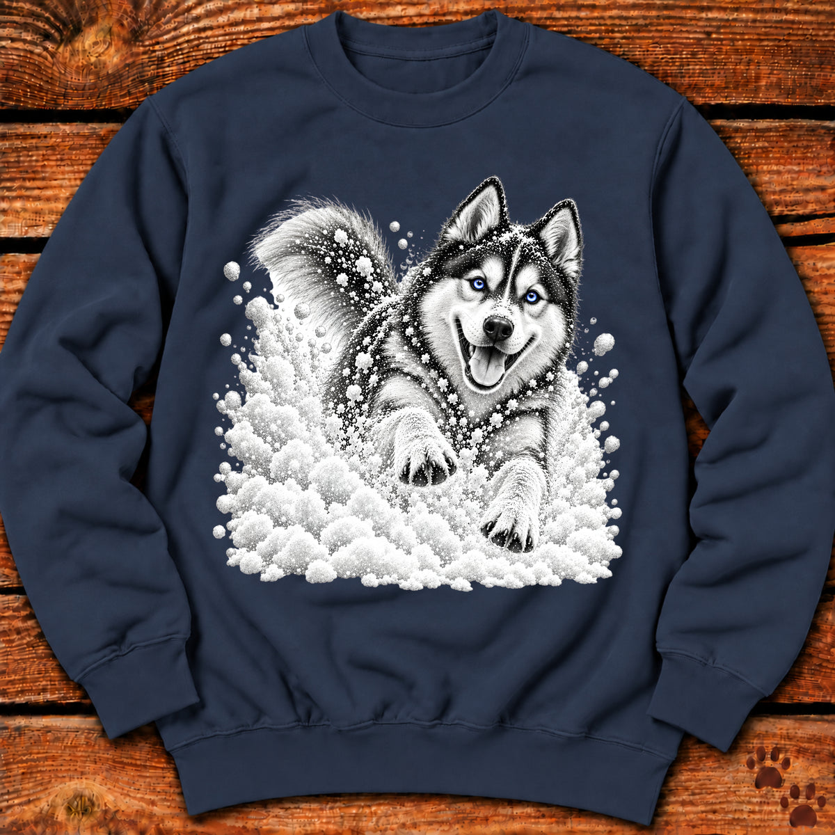 Husky Snow Day Sweatshirt