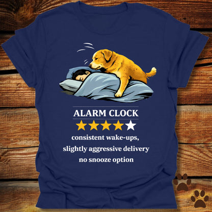 Dog Alarm Clock Review T-Shirt