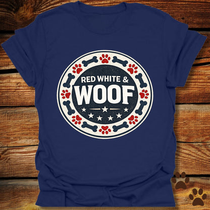 Red White and Woof T-Shirt