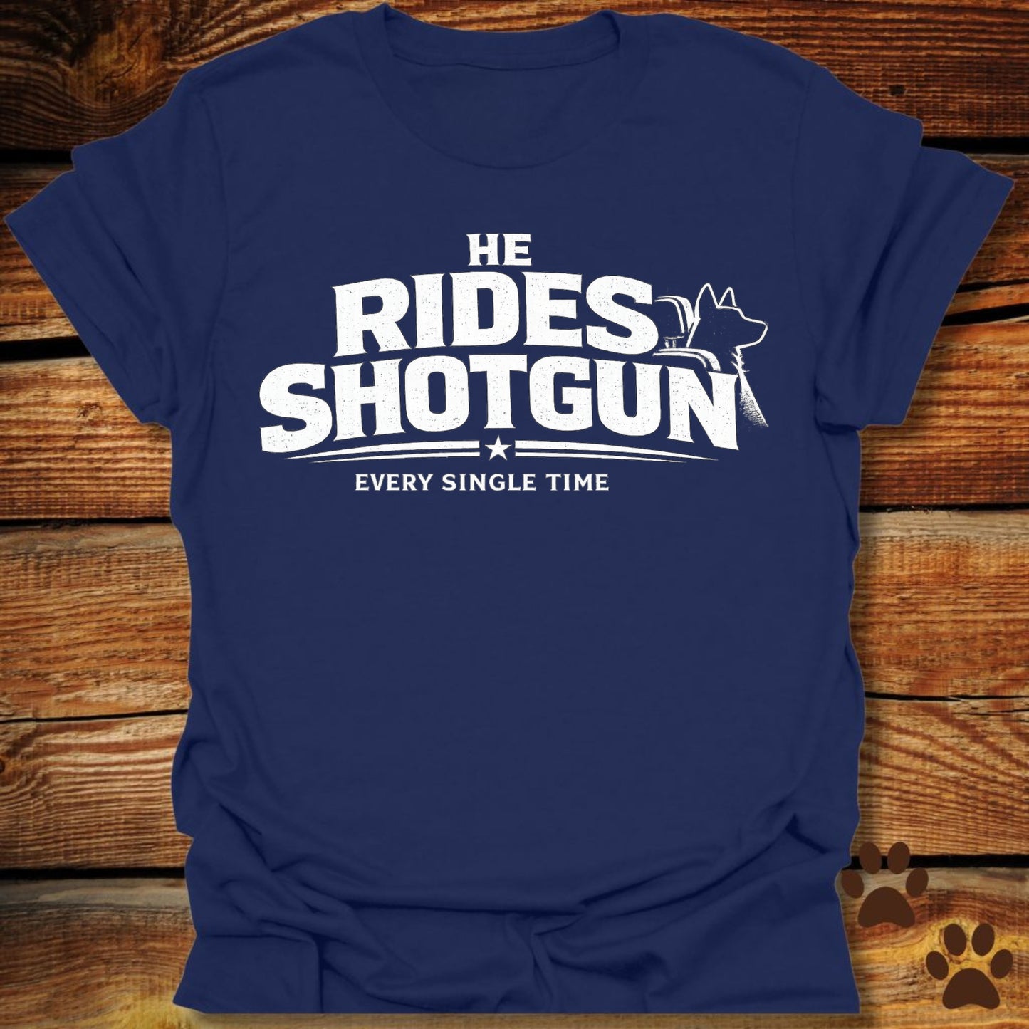 Rides Shotgun T-Shirt