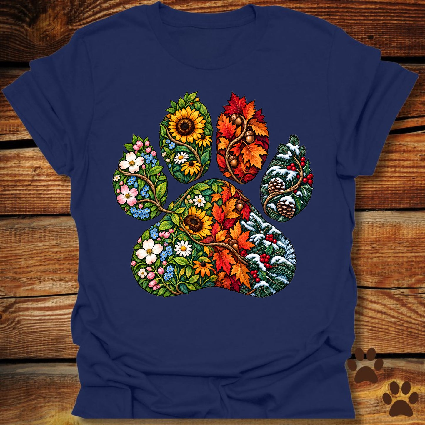 Four Seasons Botanical Paw T-Shirt