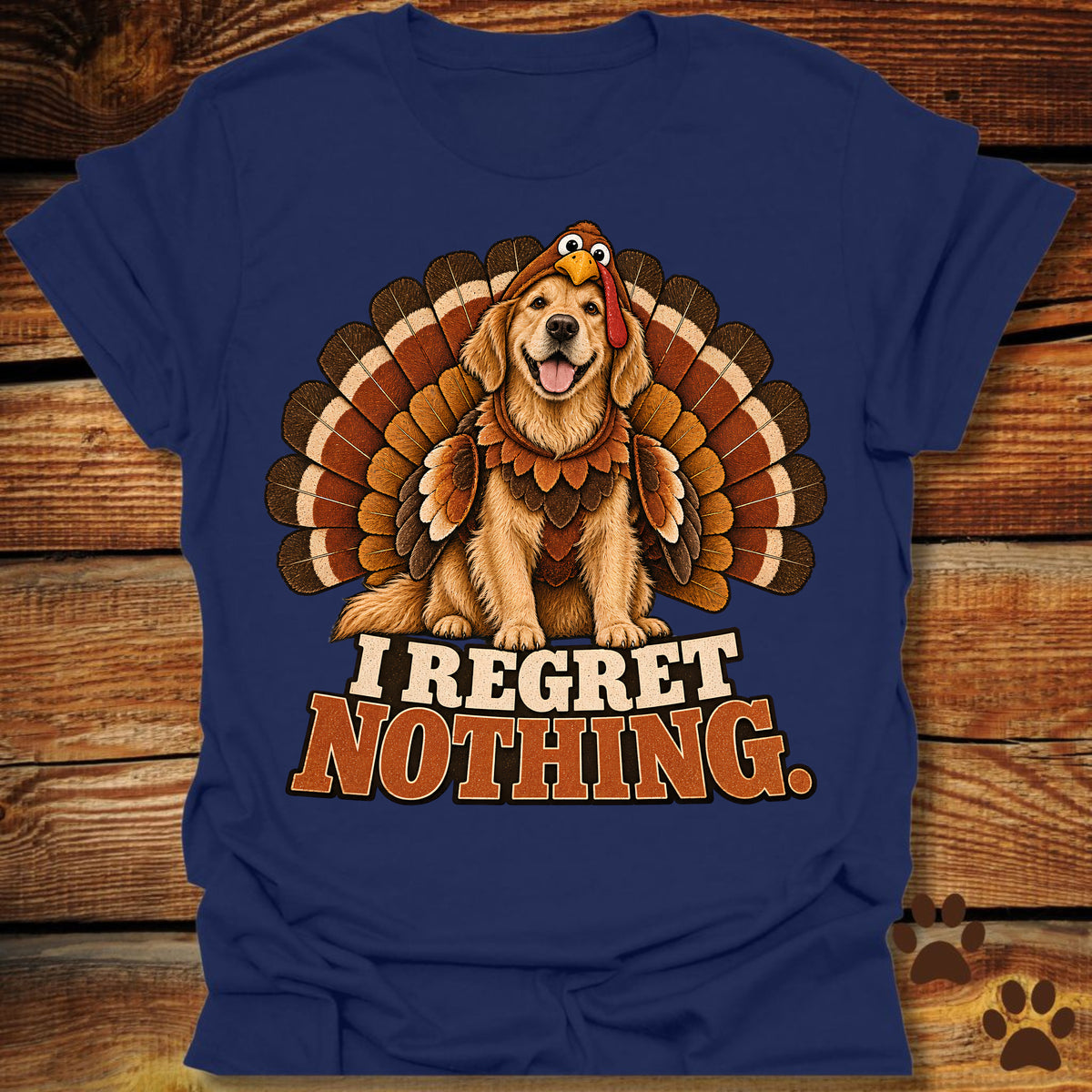 Golden Retriever I Regret Nothing T-Shirt