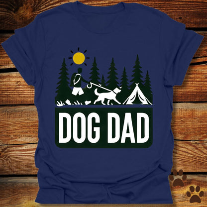 Dog Dad Camping Shirt