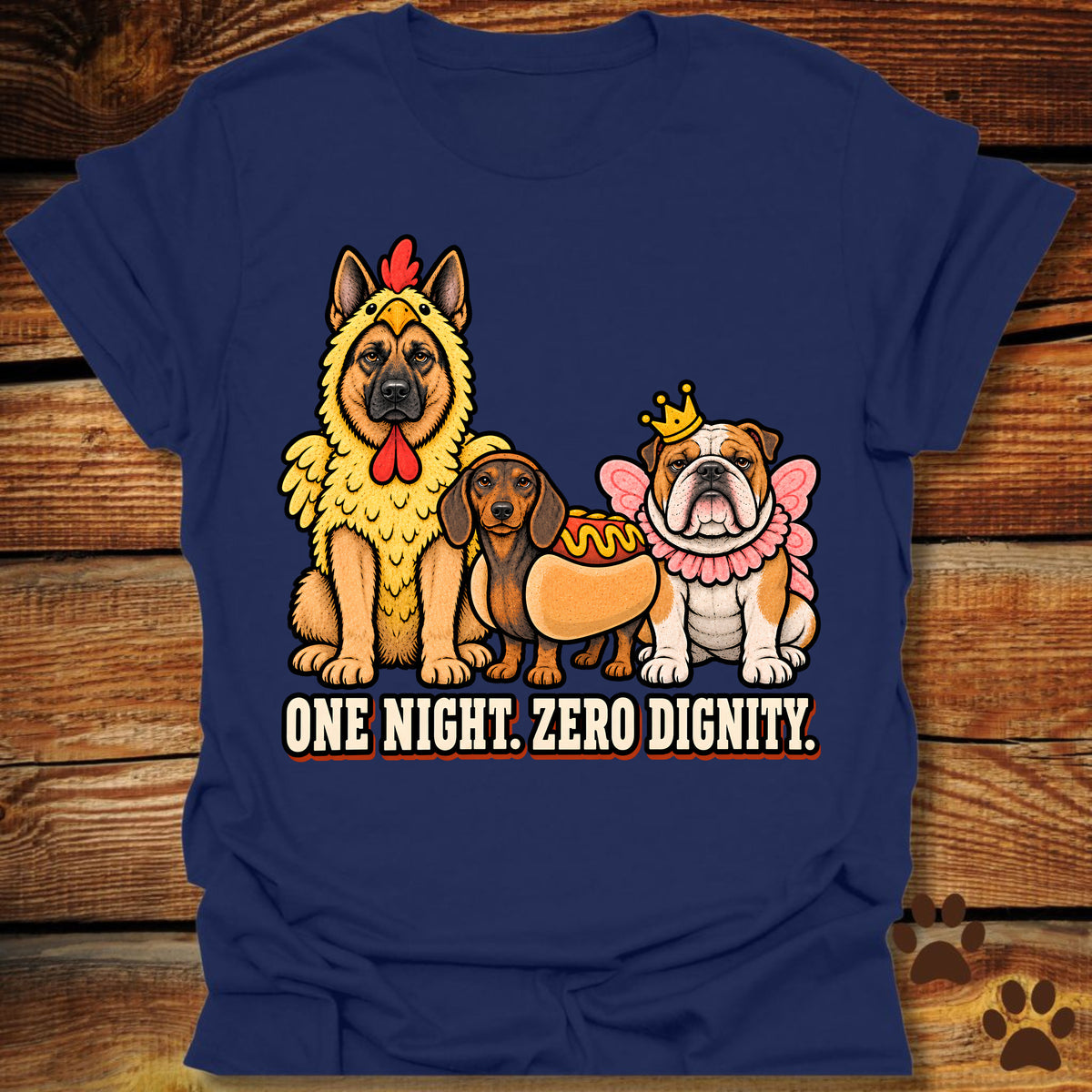 One Night. Zero Dignity T-Shirt