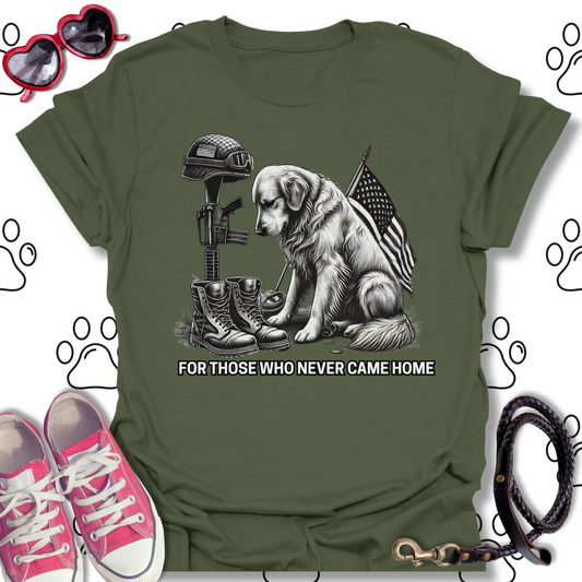 Golden Retriever For Those Who Never Came Home Shirt