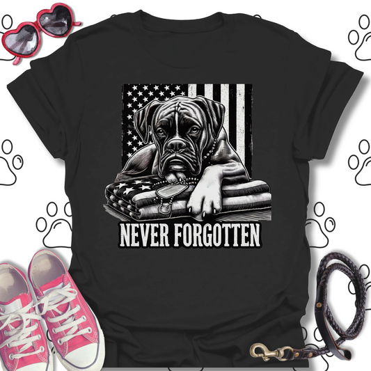 Never Forgotten – Military Dog Memorial