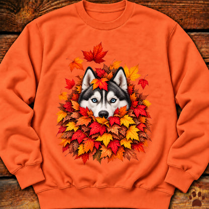 Husky Leaf Pile Crewneck