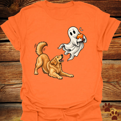 Not Your Ball Ghost Golden Retriever T-Shirt