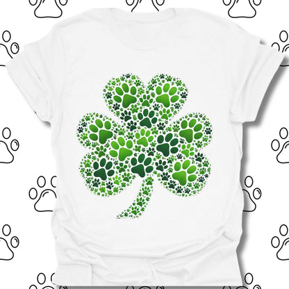 Lucky Paw Shamrock St. Patrick’s Day T-Shirt