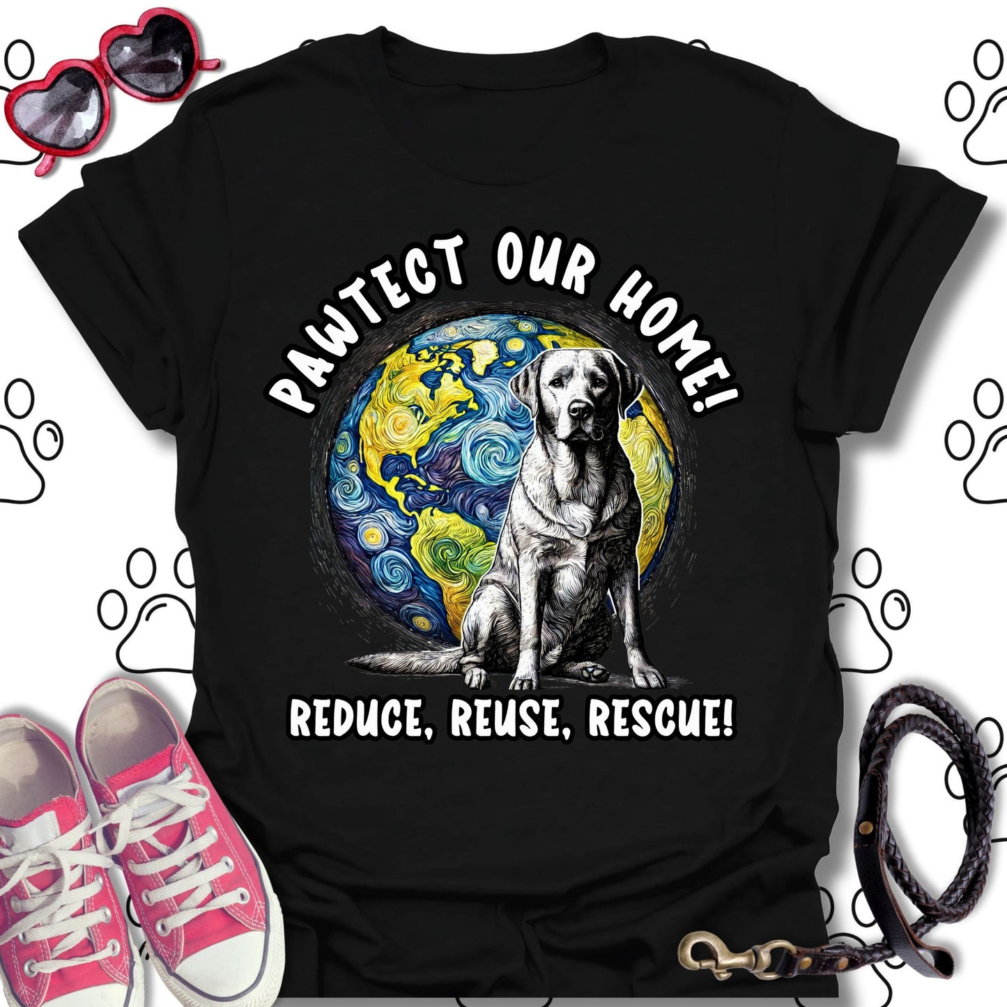 Labrador Earth Day T-Shirt