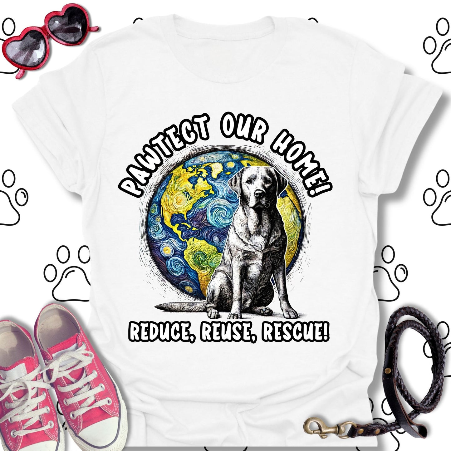 Labrador Earth Day T-Shirt