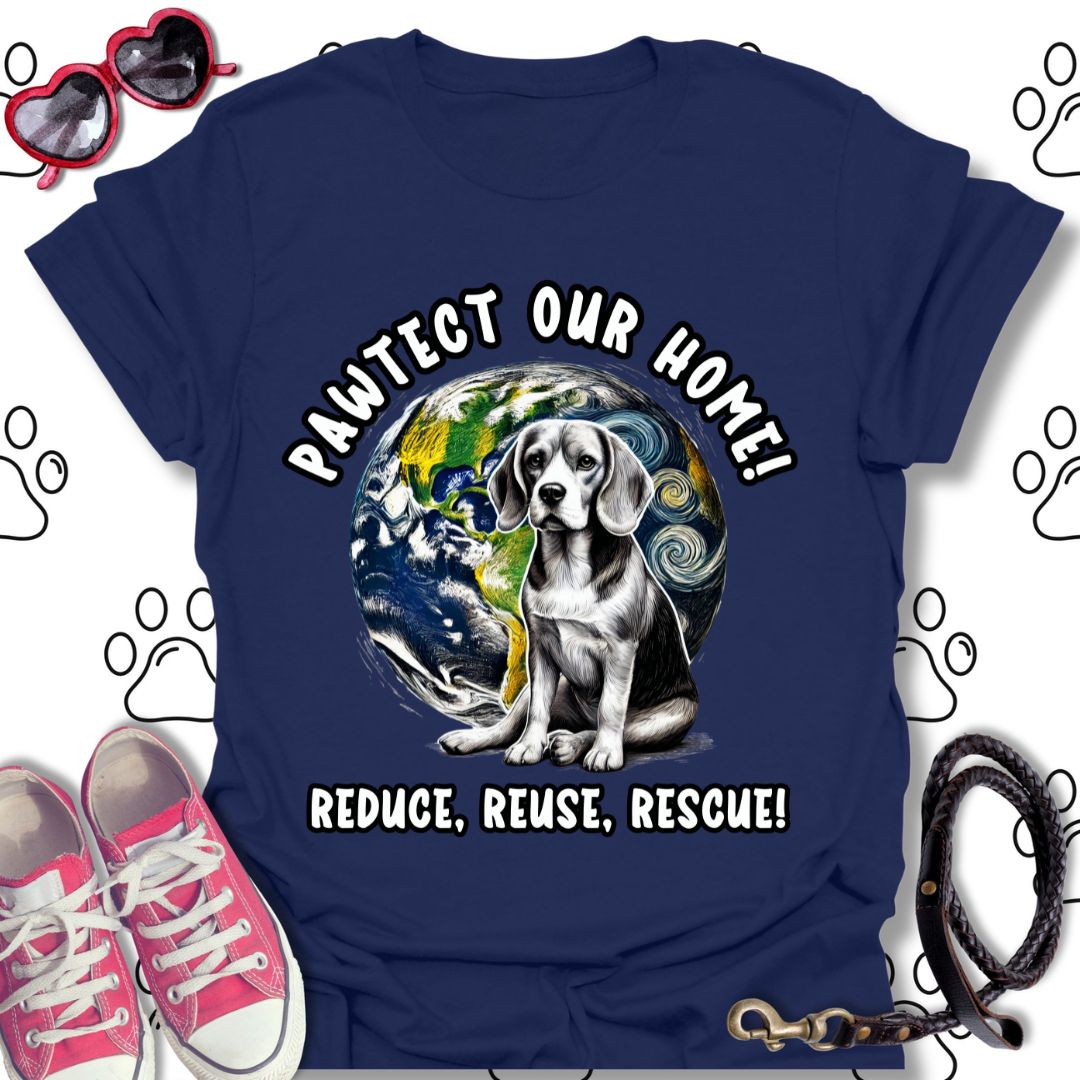 Beagle Earth Day T-Shirt